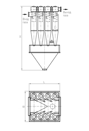 ЦН-15х8УП Циклон