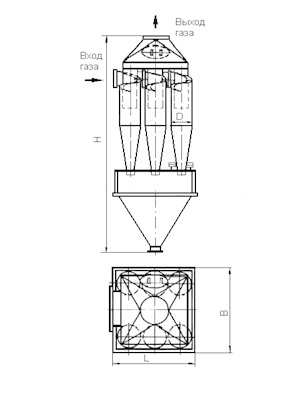 ЦН-15х6СП Циклон