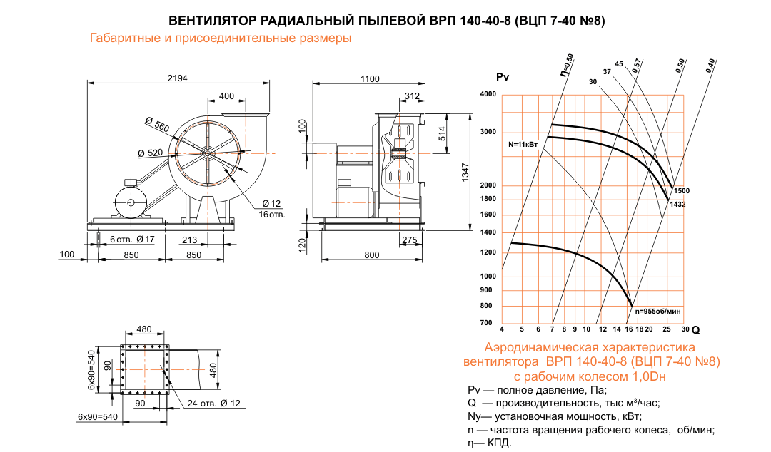 ВЦП 7-40 (ВРП 140-40) №8 Исполнение №5