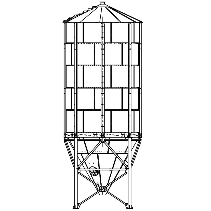 Силос с конусным дном — изображение 6