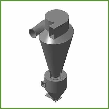 Циклоны для улавливания золы и сухой пыли